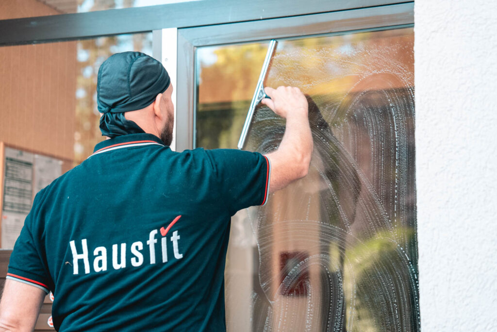 Glastüre reinigen