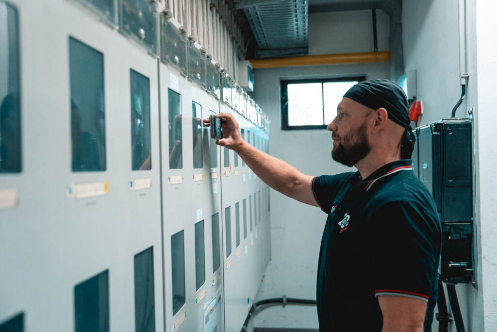 Stromzähler fotografieren