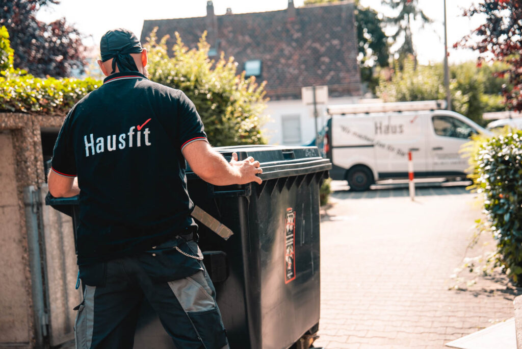 Bereitstellung von Mülltonnen